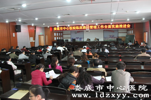 我院召开临床路径管理工作全面推进会