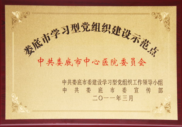娄底市学习型党组织建设示范点